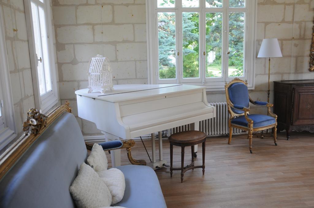 مبيت وإفطار Brain-sur-Allonnes Chateau De La Chaussee المظهر الخارجي الصورة