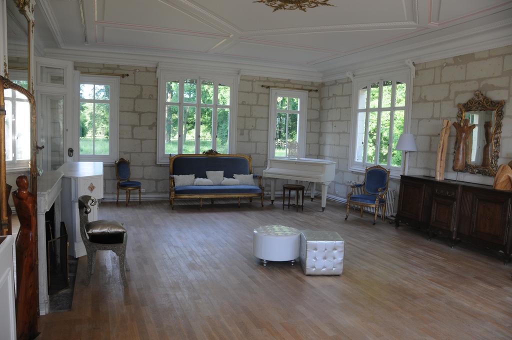 مبيت وإفطار Brain-sur-Allonnes Chateau De La Chaussee المظهر الخارجي الصورة